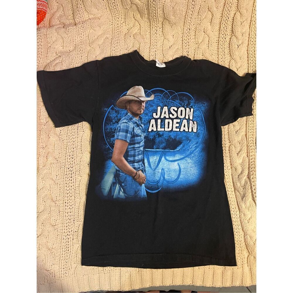 Jason Aldean 2010 Wide Open Concert Tour Tshirt Small